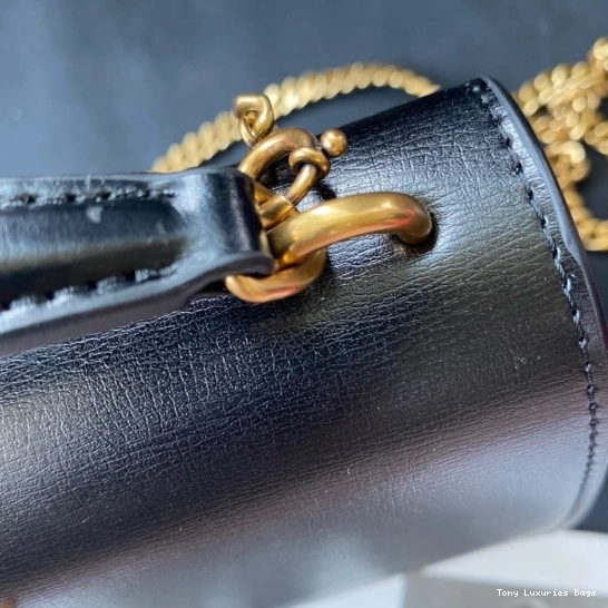 Tony Luxuries CROCODILE-EMBOSSED LEATHER IN YSL SUNSET SHINY 0820